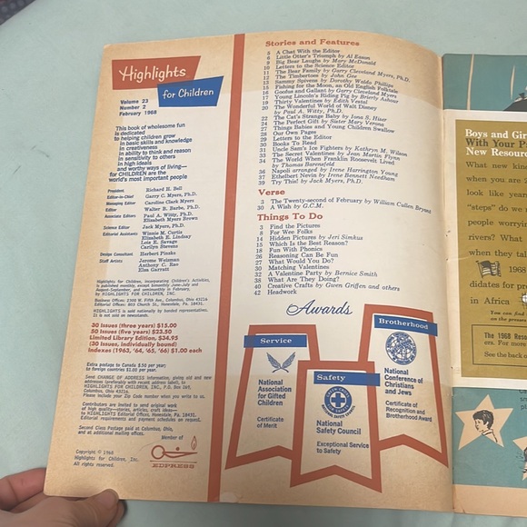 1968 Highlights vintage children’s activity book - Picture 5 of 16
